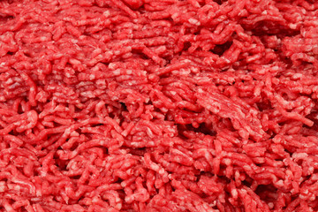 Chopped meat background.