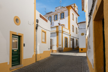 Fototapeta premium Cozy white houses