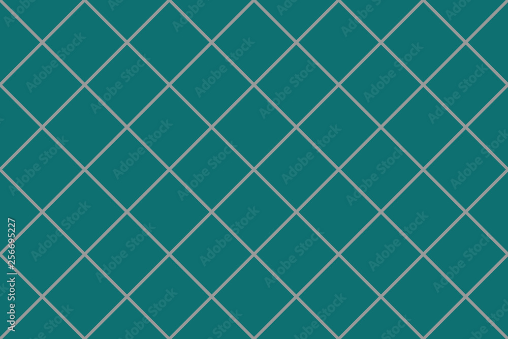 Poster grey stripping line isolated on dark green vector texture background
