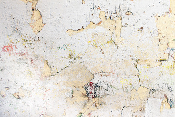 Background from high detailed fragment stone white wall