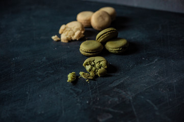 food photography cakes macaron 