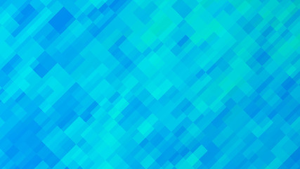 Colour abstraction with blue rectangles