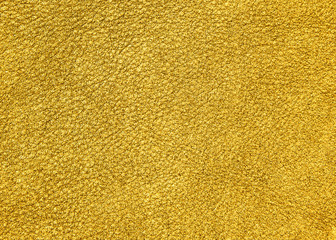Background of yellow suede leather