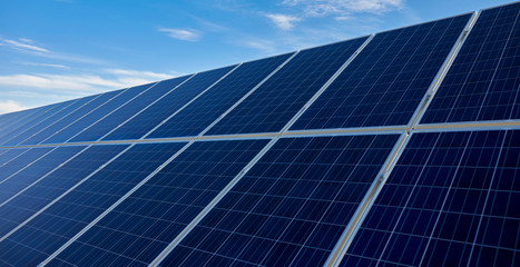 New energy, solar photovoltaic base
