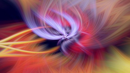 pattern cosmos glow fractal illustration. sci-fi backdrop.