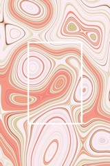 Abstract beige poster background and liquid design,  template.