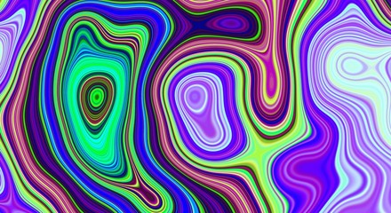 Fototapeta na wymiar Psychedelic abstract pattern and hypnotic background for trend art, creative.