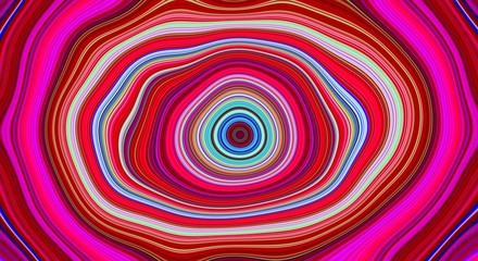 Psychedelic abstract pattern and hypnotic background for trend art,  color zine culture.