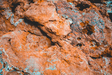 some orange cliffs as texture background