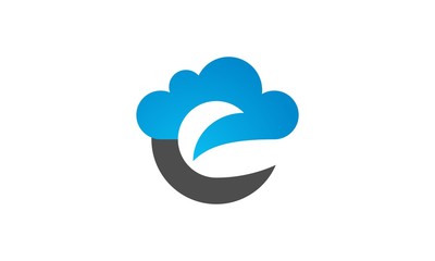 letter e cloud