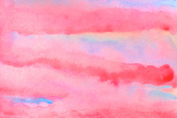 Watercolor background illustration
