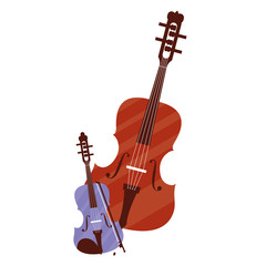 fiddle instrument musical icon