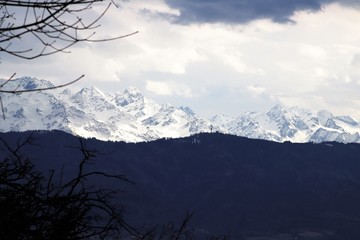 MASSIF OU CHAINE DE BELLEDONNE - COTE SAVOIE - FRANCE