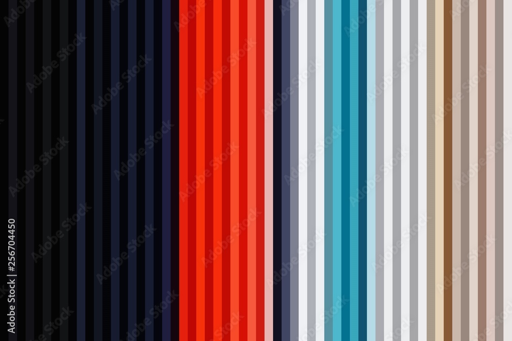 Wall mural colorful vertical line background or seamless striped wallpaper, stripe multicolor.