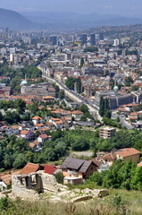 Panorama of Sarajevo, Bosnia and Herzegovina