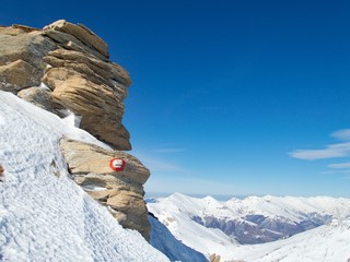 beautiful winter skiins season in sar planina in macedonia