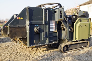 hydraulische Bodenfr&auml;se