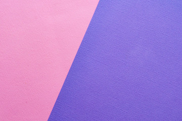 Sheets of colored paper. Blue, pink.