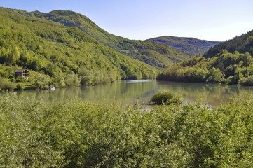 Fototapeta premium Lake in Bosnia and Herzegovina