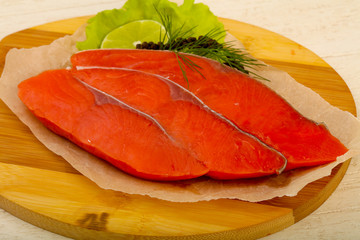 Salted salmon