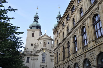 Fototapeta na wymiar Church in Prague, Czech Republic