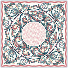 Ornate decorative vintage design