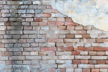 old brick wall. rural wall. old wall texture