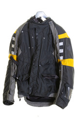 black yellow jacket enduro motorcycle lifestyle ready adventure travel touring