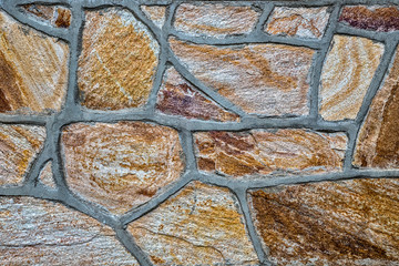 Surface with stones, wall, perfect to background