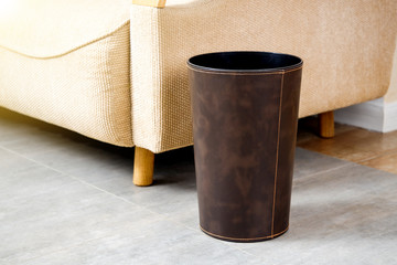Indoor trash can