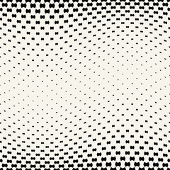 halftone geometric border pattern vector