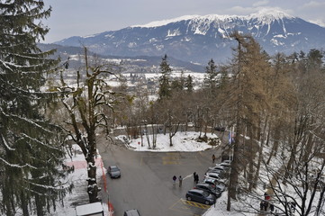 Winter Lanscape in Slovenia