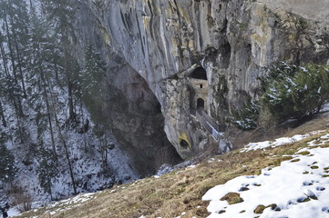 House in the rock in Slovenia