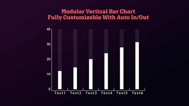 Vertical Bar Chart Infographic