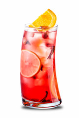 Freshly squeezed citrus drink