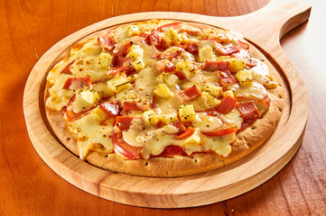 Sausage meat pizza