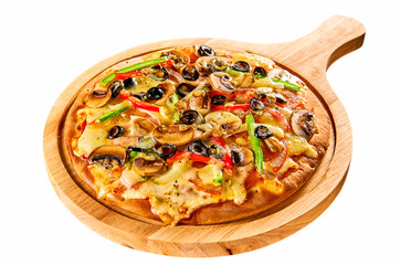 Western-style catering pizza