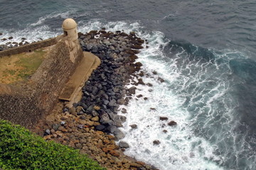 Fortress in San Juan, Puerto Rico