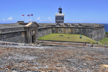 Fortress in San Juan, Puerto Rico