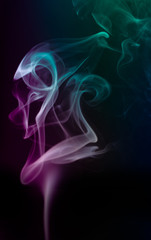 Obraz premium Colored Smoke