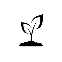 Plant Icon. Vector Icon Illustration.
