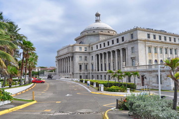 Fototapeta na wymiar Puerto Rico Capitol