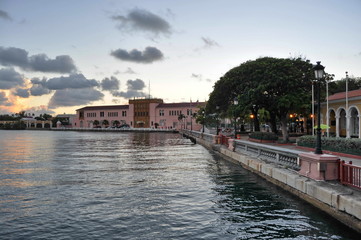 Fototapeta na wymiar San Juan Waterfront, Puerto Rico