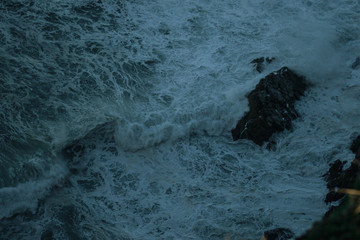 Coast of cliffs