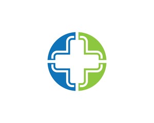 Medical logo template illustration