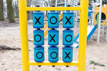  Tic Tac Toe on the playground