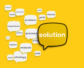 Solution Speech Bubbles