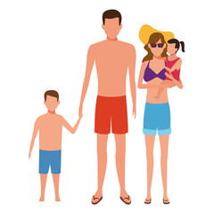 family avatar cartoon character