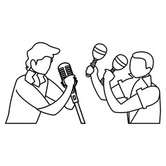 singer and musician couple characters