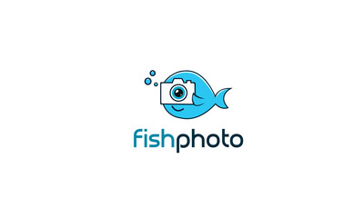 Fish photo logo